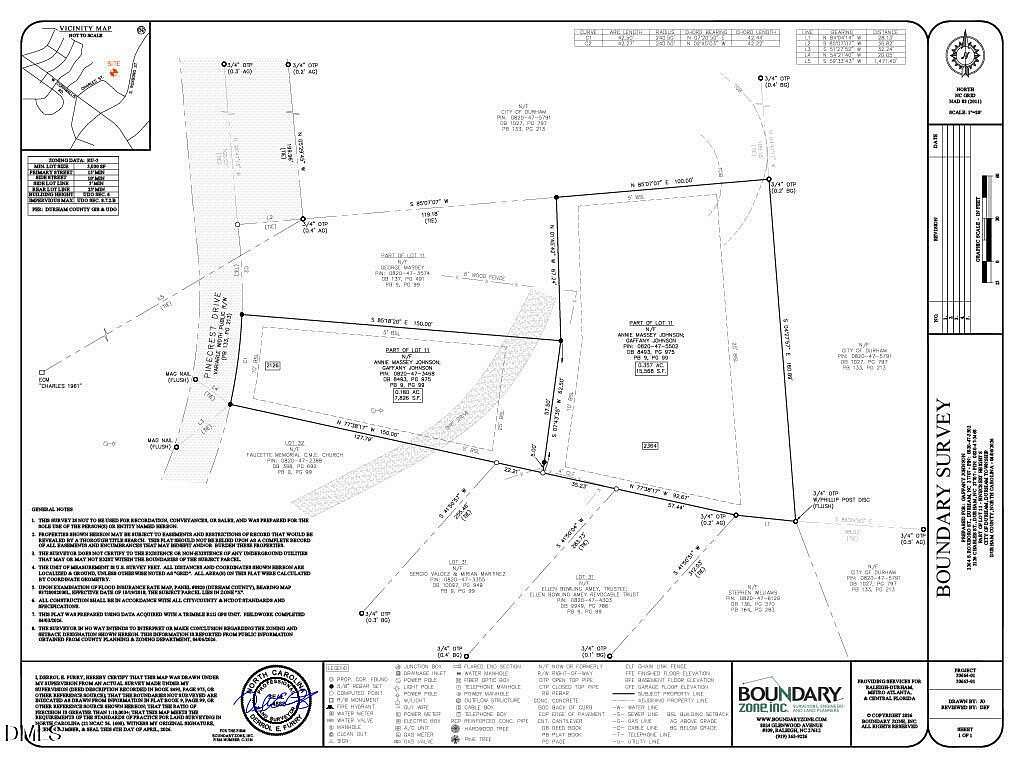 0.19 Acres of Residential Land for Sale in Durham, North Carolina