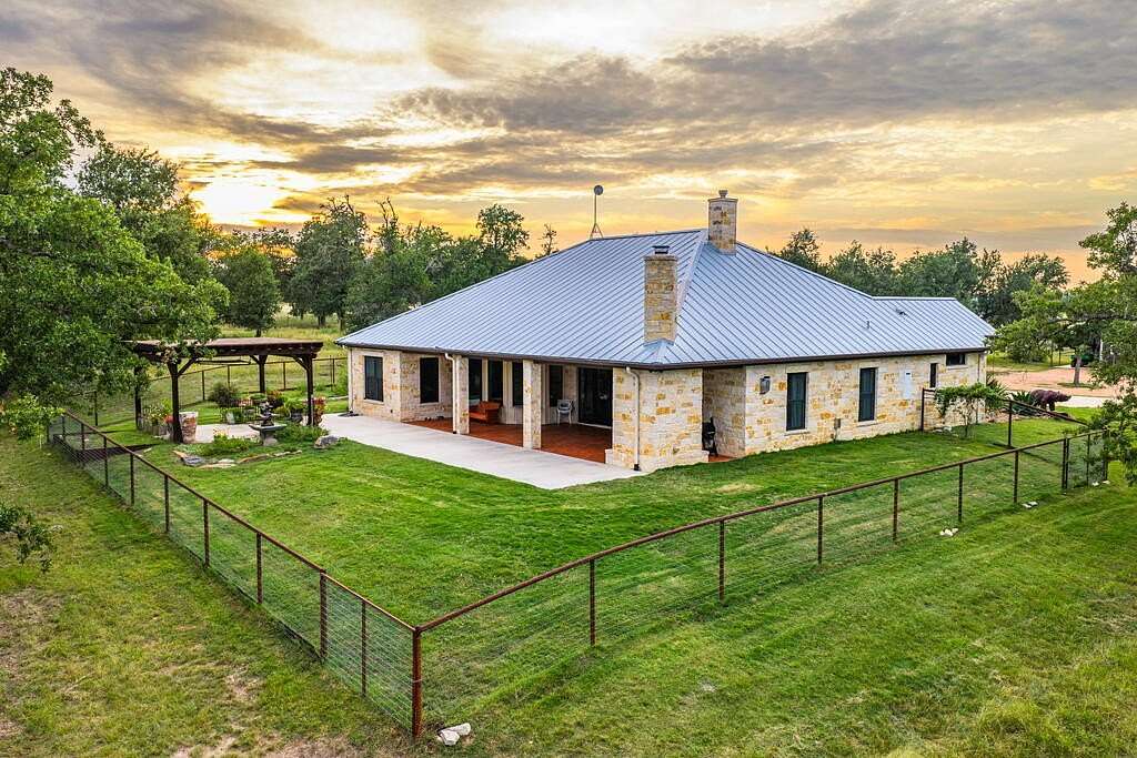 30.7 Acres of Land with Home for Sale in Fredericksburg, Texas