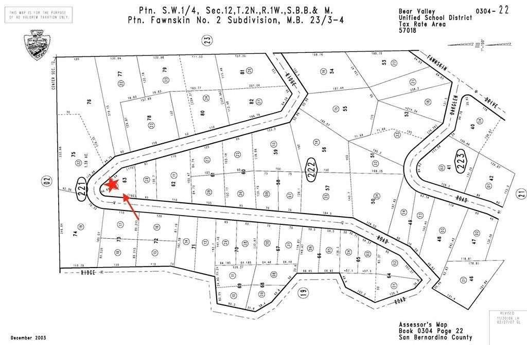 0.17 Acres of Residential Land for Sale in Fawnskin, California