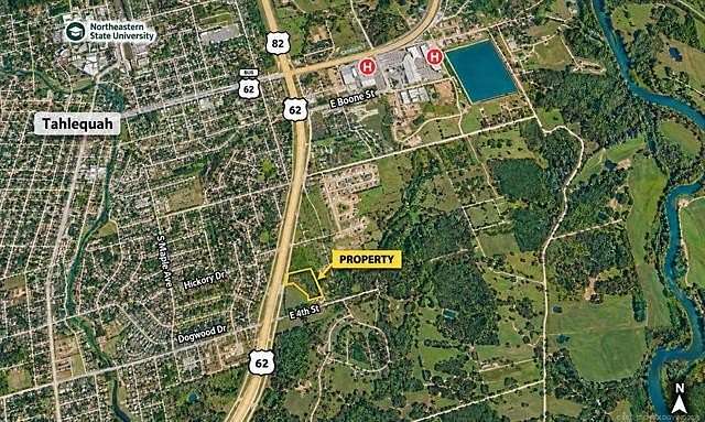 4.7 Acres of Mixed-Use Land for Sale in Tahlequah, Oklahoma