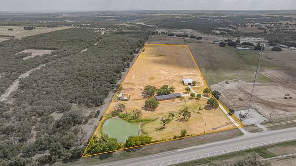 15.7 Acres of Land with Home for Sale in Stephenville, Texas