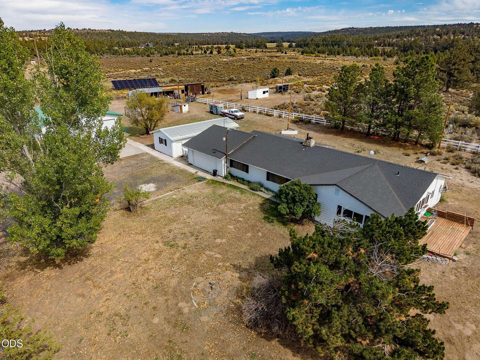 5.13 Acres of Land with Home for Sale in Prineville, Oregon