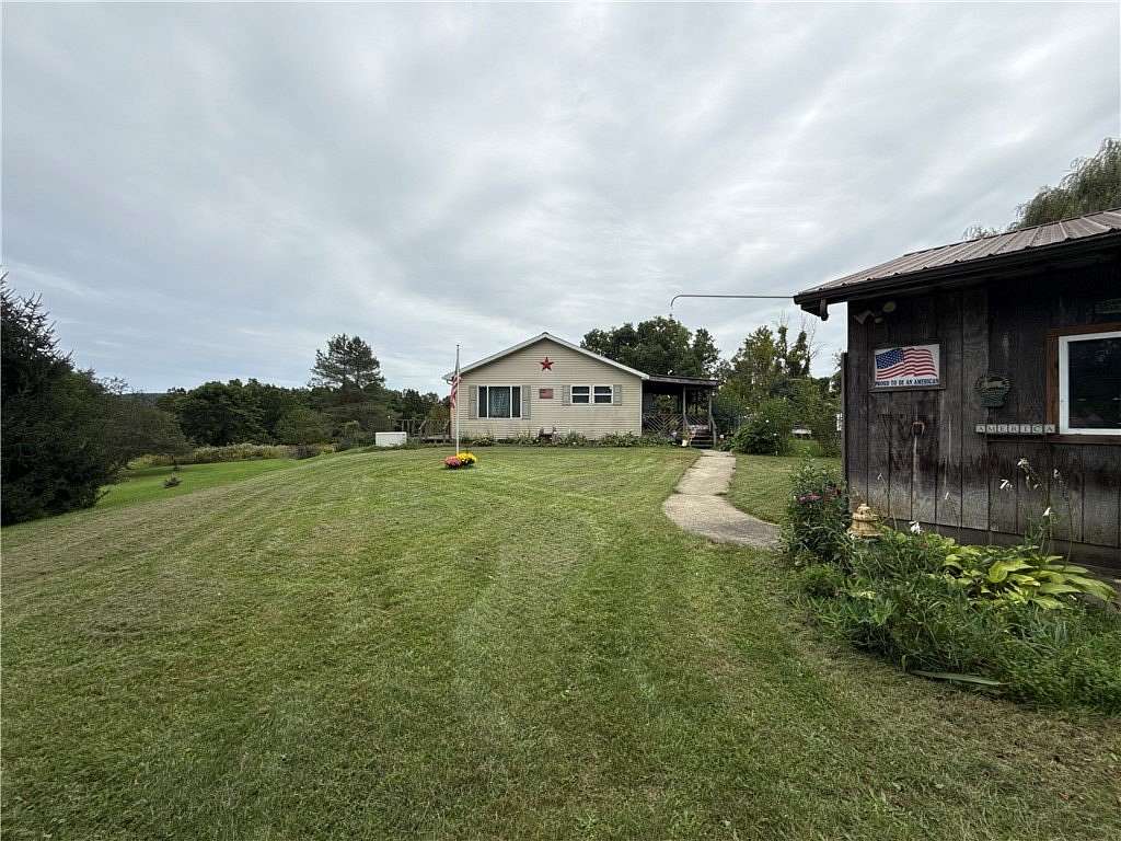 10.3 Acres of Recreational Land with Home for Sale in Bradford, New York
