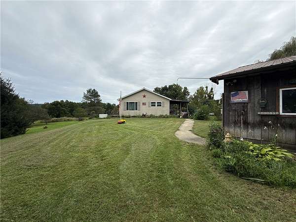 10.3 Acres of Recreational Land with Home for Sale in Bradford, New York