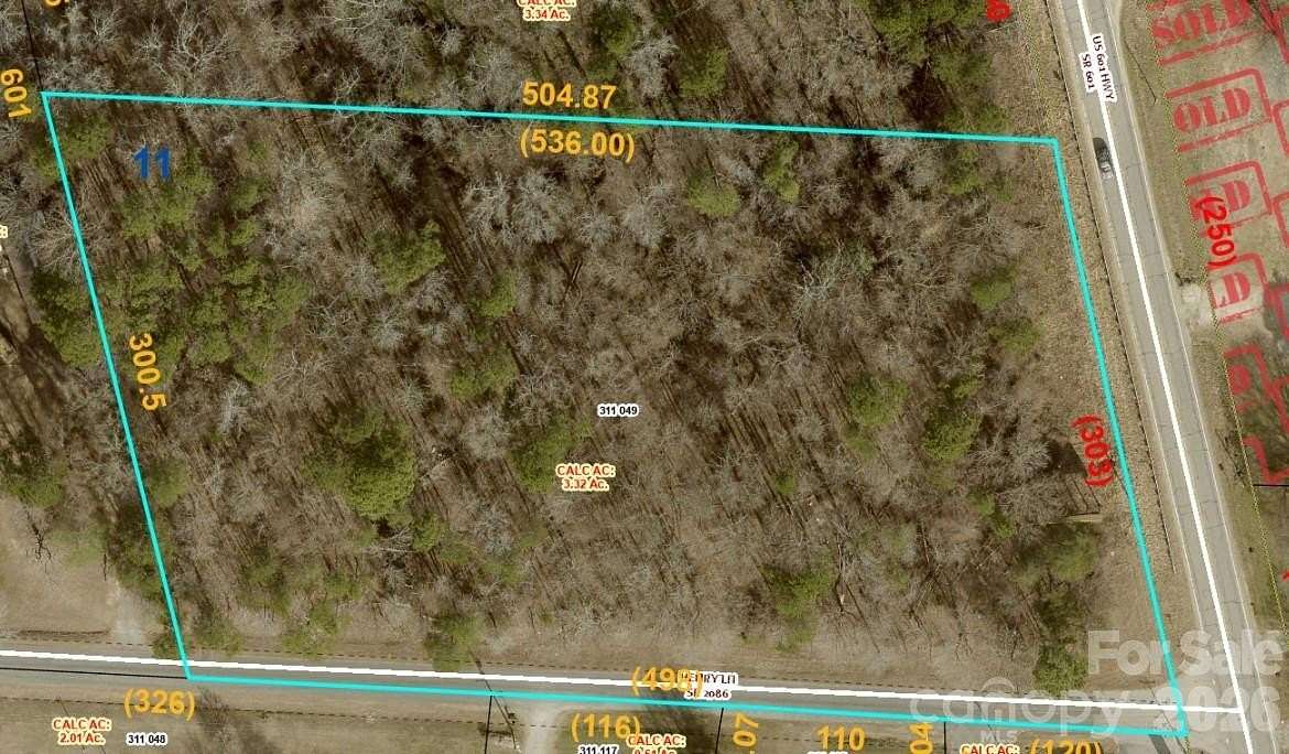 3.32 Acres of Residential Land for Sale in Salisbury, North Carolina