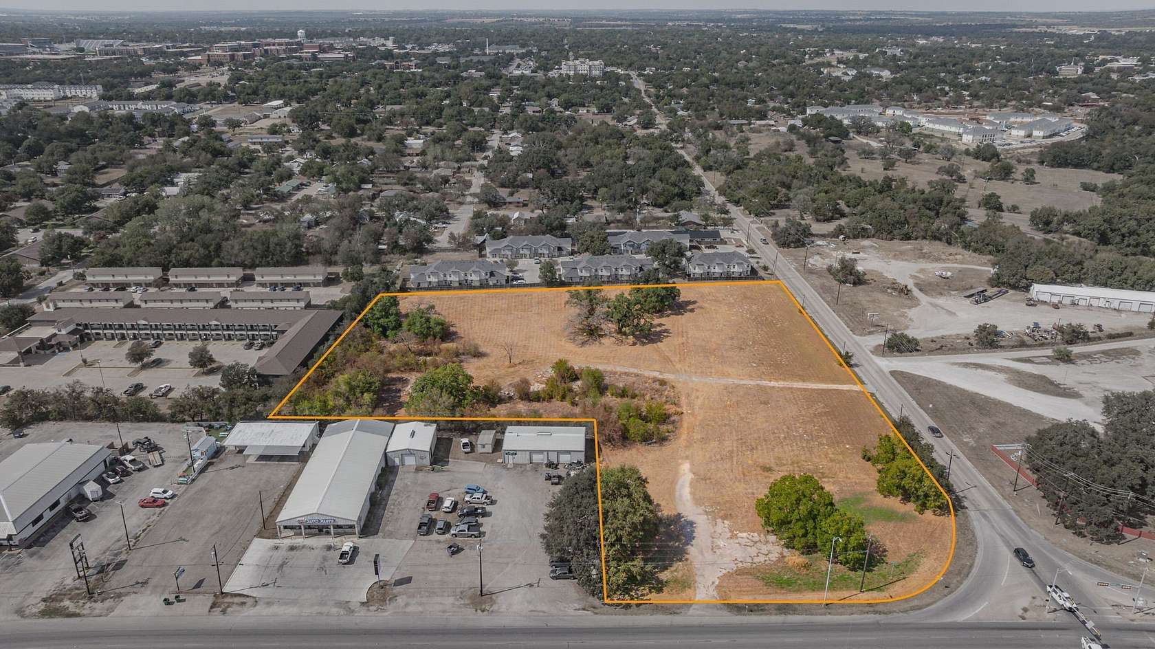 5.25 Acres of Commercial Land for Sale in Stephenville, Texas