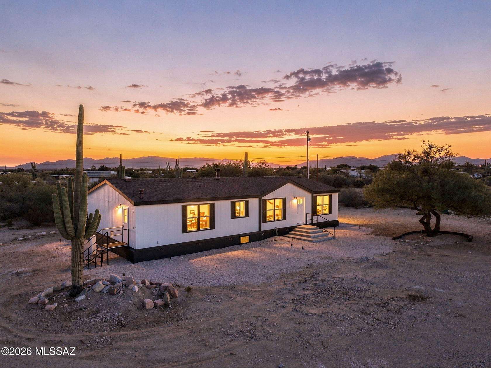 4.13 Acres of Land with Home for Sale in Sahuarita, Arizona