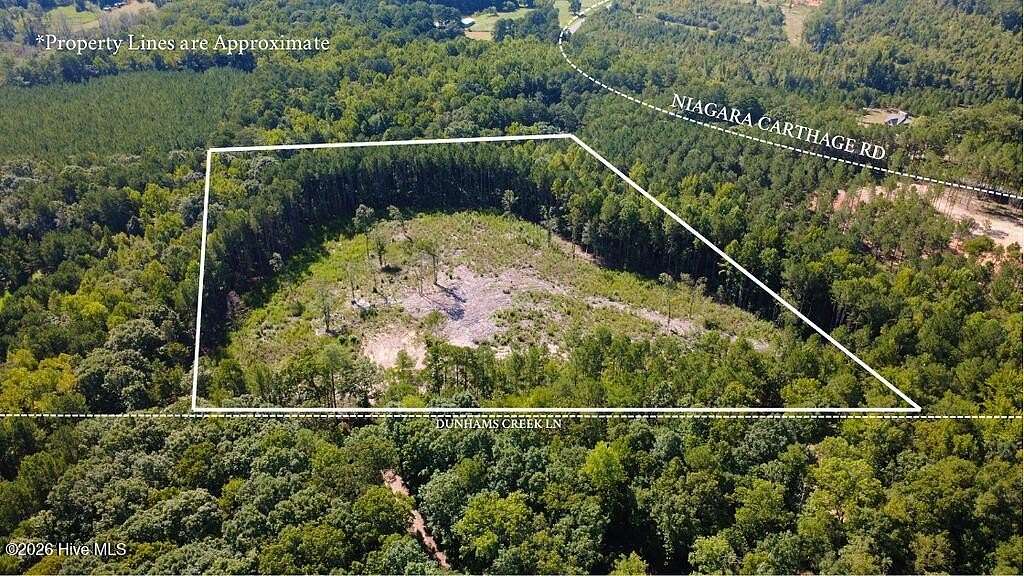 12 Acres of Recreational & Residential Land for Sale in Carthage, North Carolina