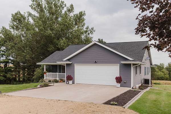1.87 Acres of Land with Home for Sale in Potosi, Wisconsin