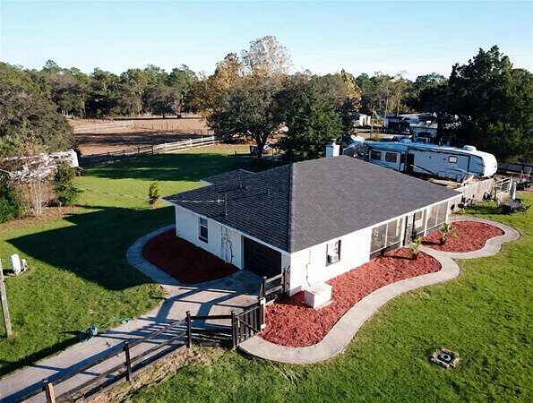 5 Acres of Land with Home for Sale in Dunnellon, Florida