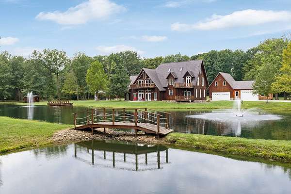 50 Acres of Recreational Land with Home for Auction in Newton Falls, Ohio