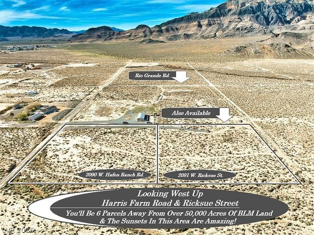 5 Acres of Residential Land for Sale in Pahrump, Nevada