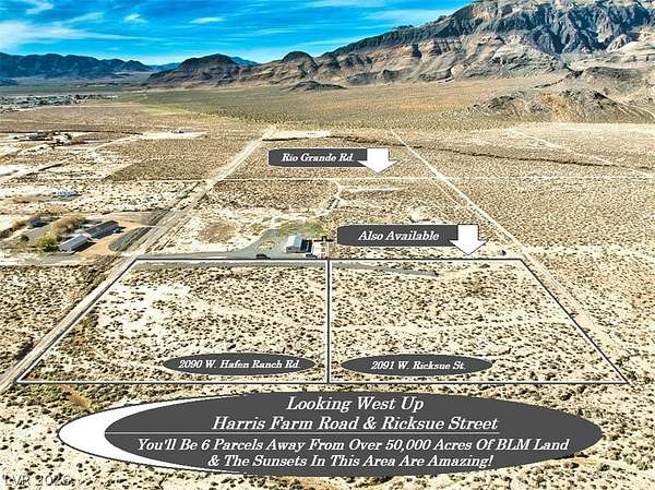 5 Acres of Residential Land for Sale in Pahrump, Nevada