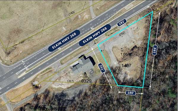 1 Acre of Commercial Land for Sale in North Wilkesboro, North Carolina