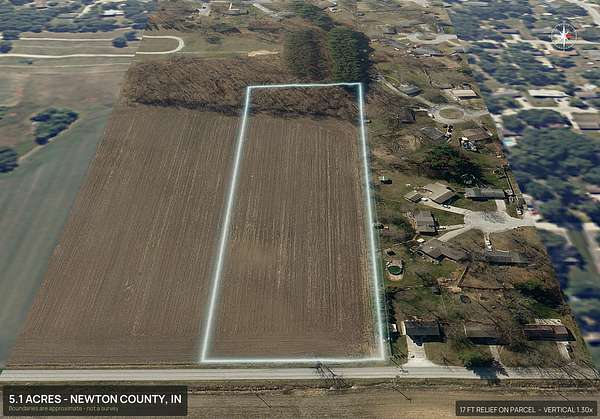 5 Acres of Residential Land for Sale in De Motte, Indiana