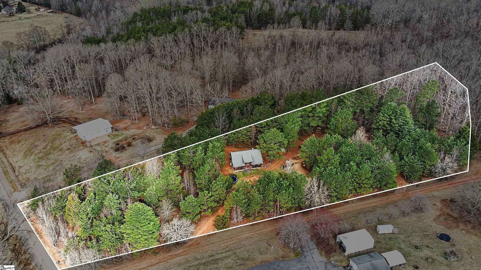 5 Acres of Land with Home for Sale in Pickens, South Carolina