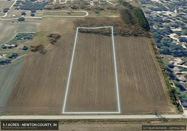 5 Acres of Residential Land for Sale in De Motte, Indiana