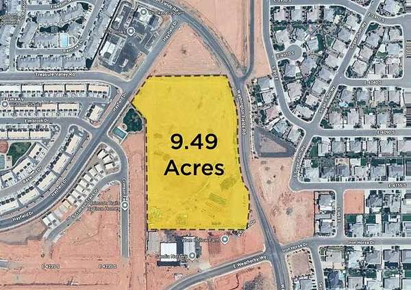 9.49 Acres of Commercial Land for Lease in Washington, Utah