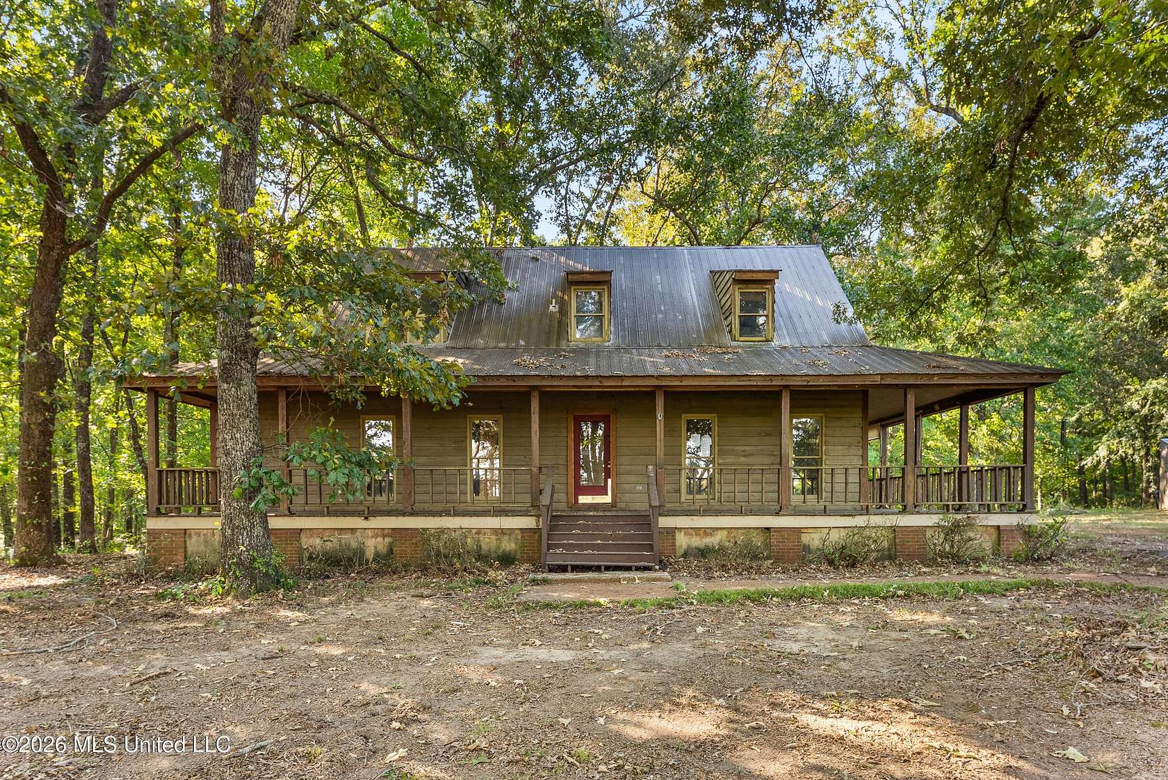4.79 Acres of Land with Home for Sale in Holly Springs, Mississippi