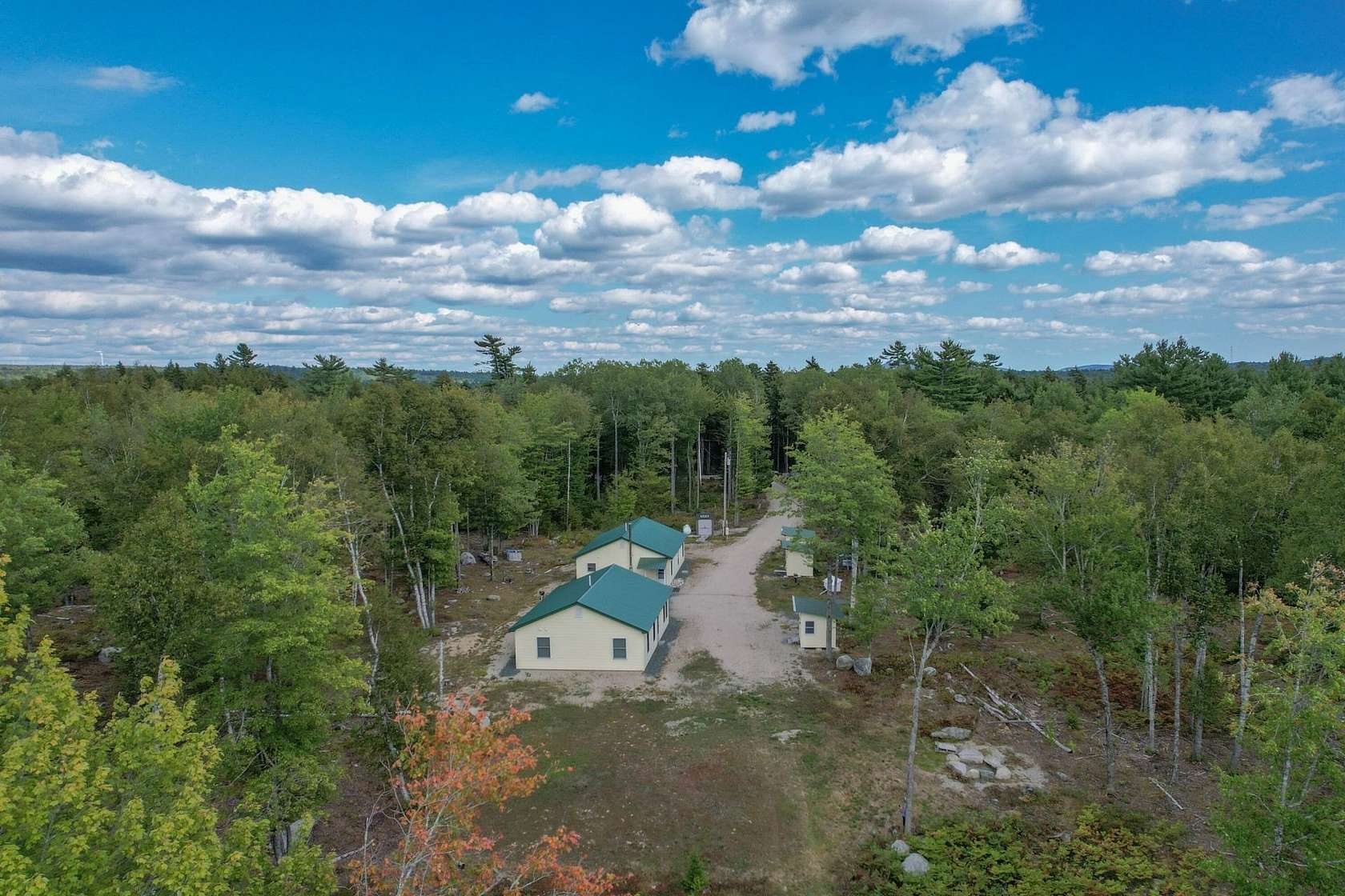13.2 Acres of Recreational Land with Home for Sale in Eastbrook, Maine
