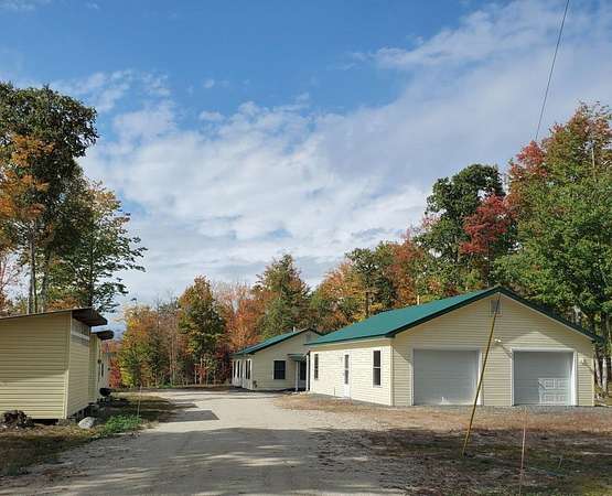 13.2 Acres of Recreational Land with Home for Sale in Eastbrook, Maine