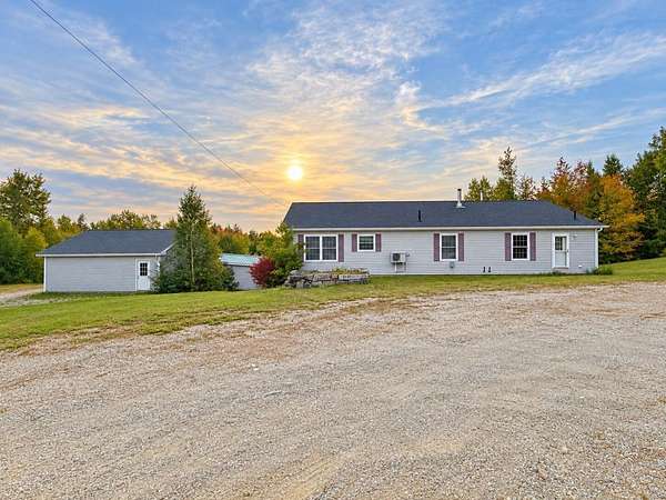 15 Acres of Land with Home for Sale in Great Pond, Maine