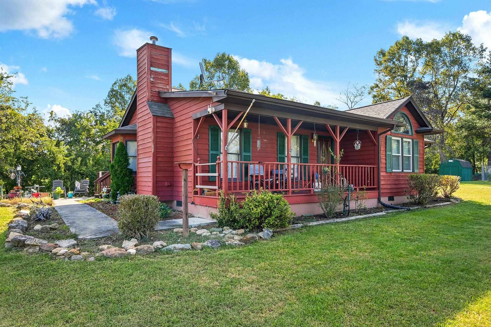 12.5 Acres of Land with Home for Sale in Shawsville, Virginia