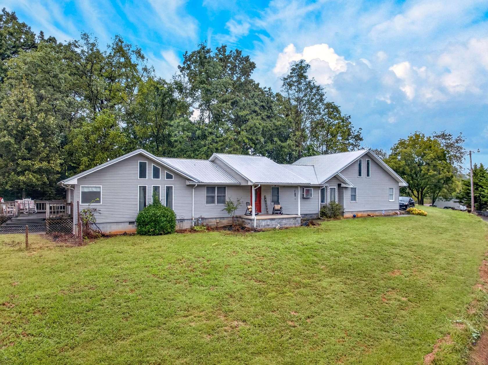 8.15 Acres of Land with Home for Sale in Newport, Tennessee