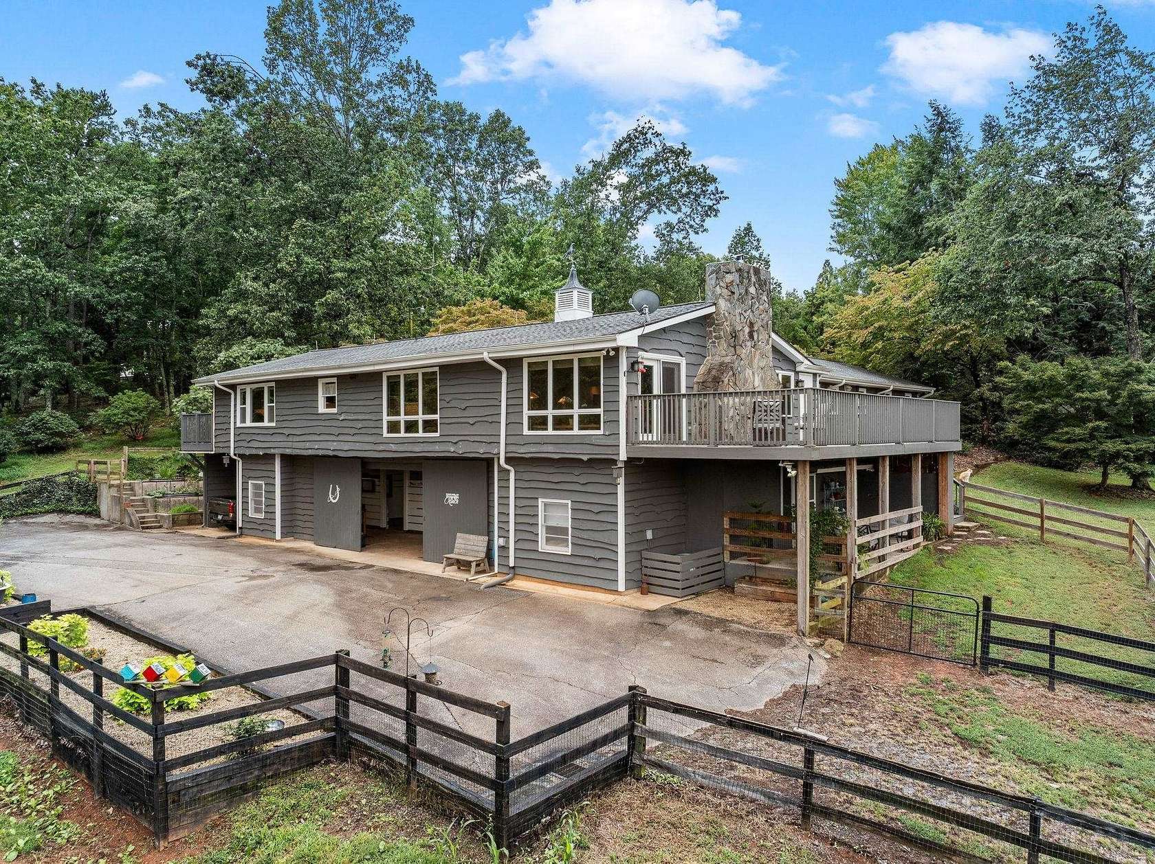 8.53 Acres of Land with Home for Sale in Landrum, South Carolina