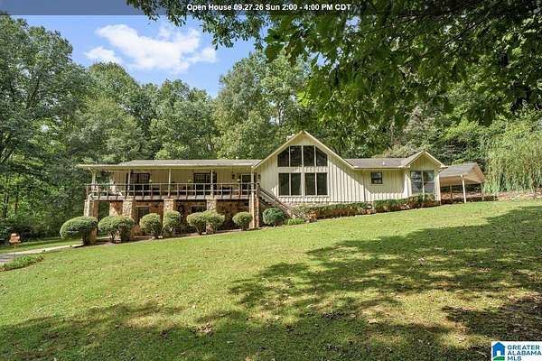 6 Acres of Land with Home for Sale in Trussville, Alabama