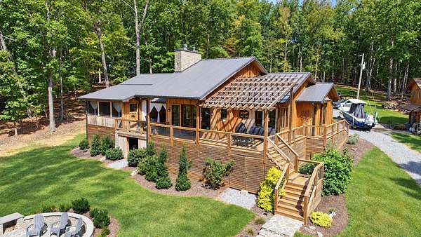 5.3 Acres of Land with Home for Sale in Huddleston, Virginia