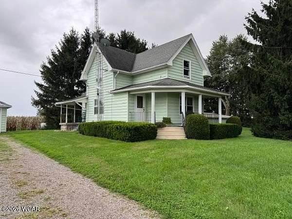 1.52 Acres of Land with Home for Sale in Columbus Grove, Ohio