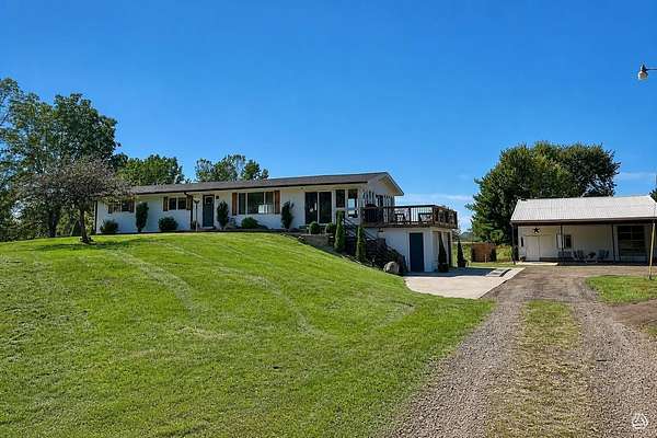 16 Acres of Land with Home for Sale in Lawton, Michigan