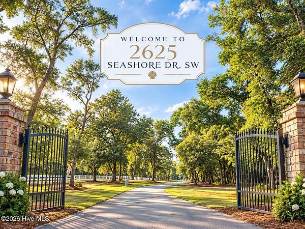 3.26 Acres of Land with Home for Sale in Supply, North Carolina