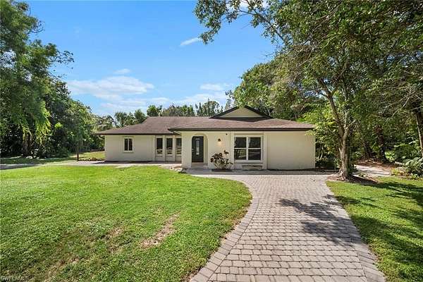2.27 Acres of Land with Home for Sale in Naples, Florida