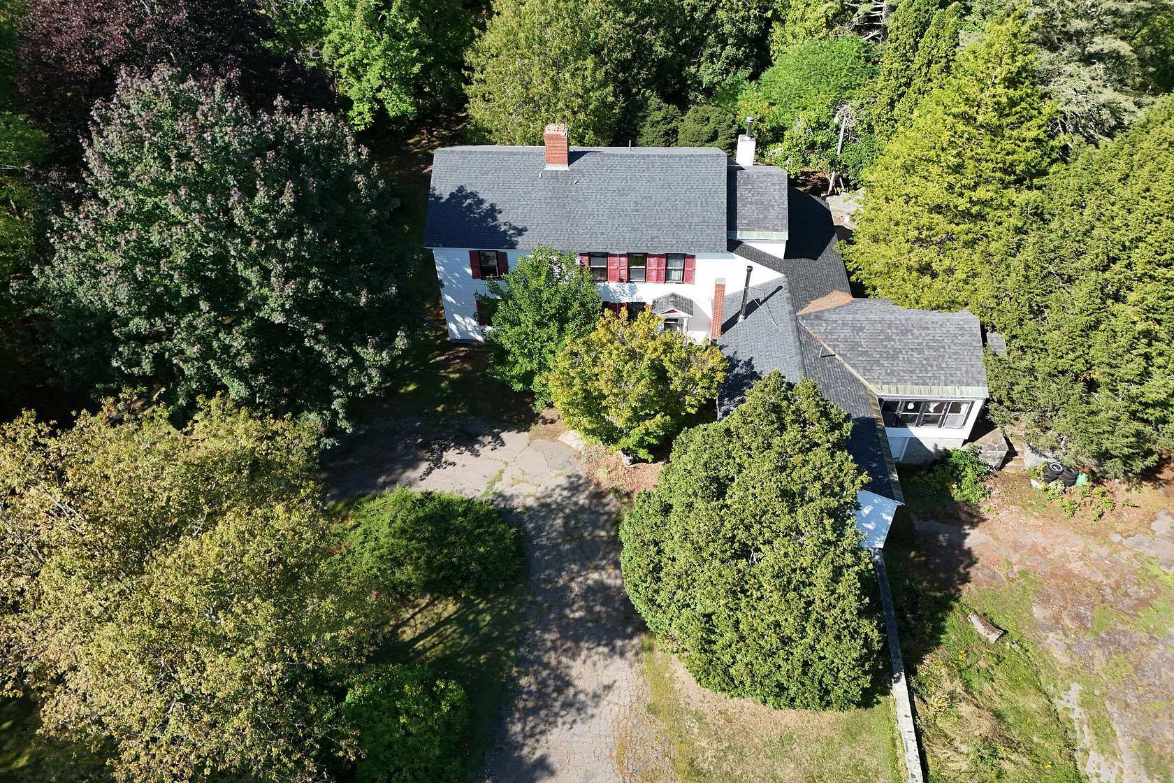 3.89 Acres of Land with Home for Sale in Waldoboro, Maine