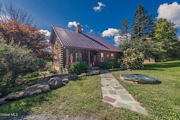 6.55 Acres of Land with Home for Sale in Galway, New York