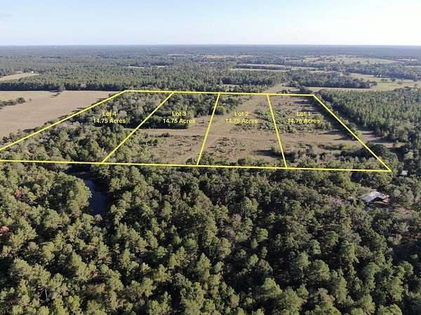 14.8 Acres of Recreational & Residential Land for Sale in Lovelady, Texas