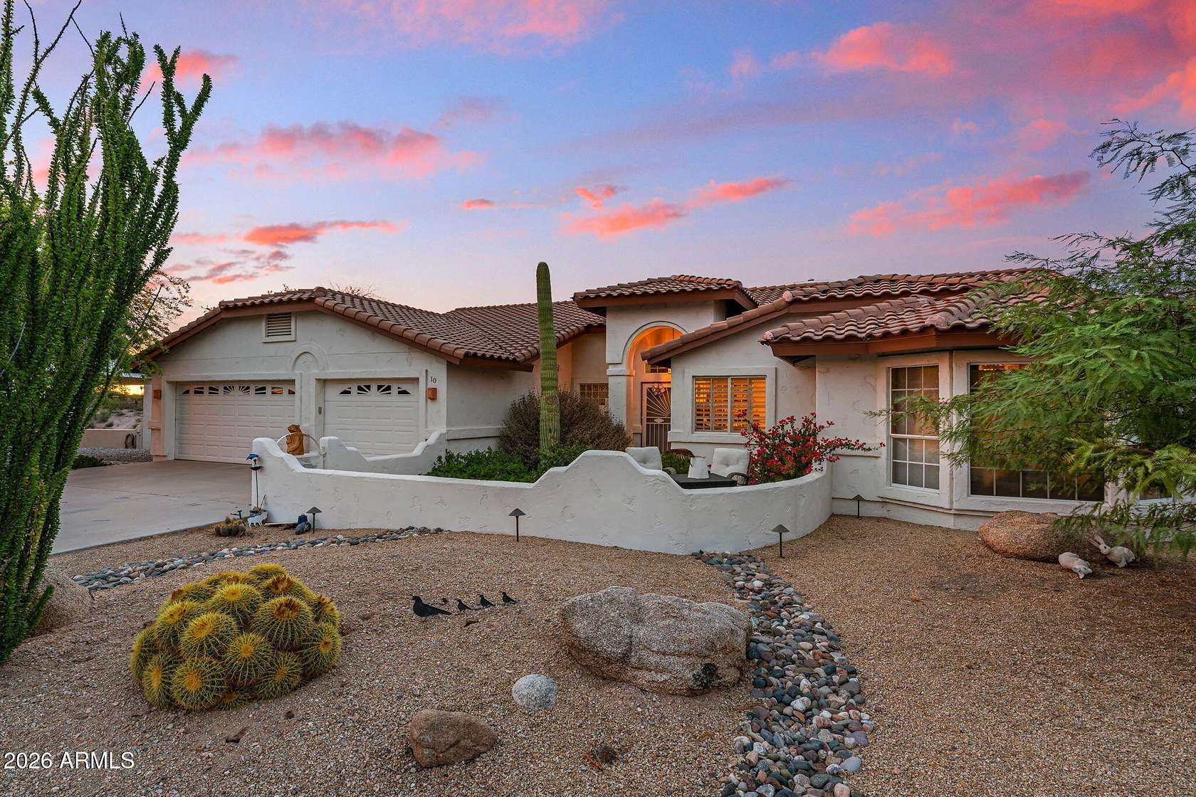 5.7 Acres of Land with Home for Sale in Wickenburg, Arizona