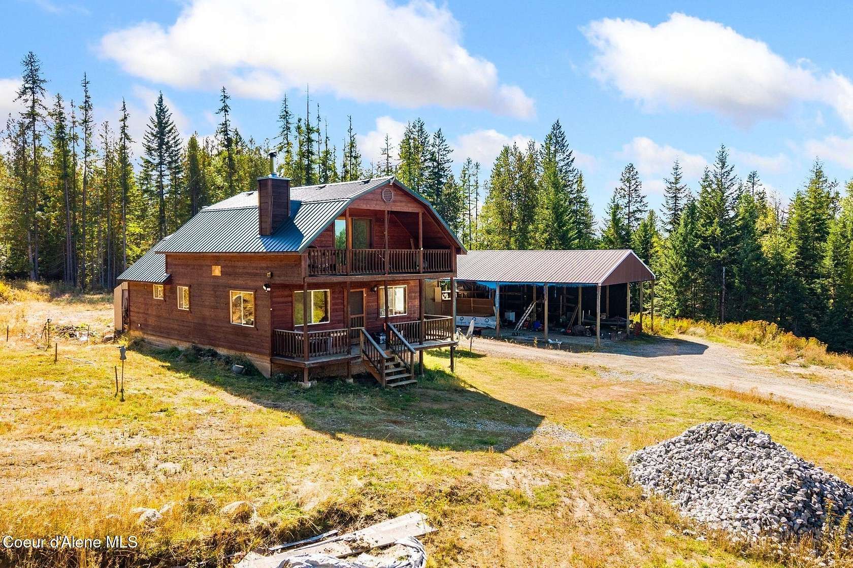 40 Acres of Recreational Land with Home for Sale in Sandpoint, Idaho