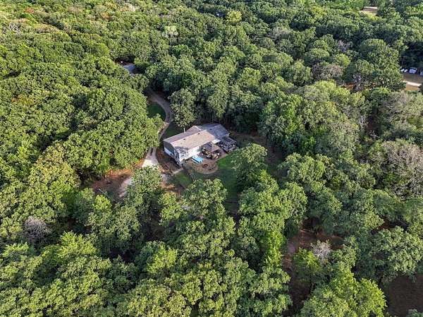 6.67 Acres of Land with Home for Sale in Pottsboro, Texas