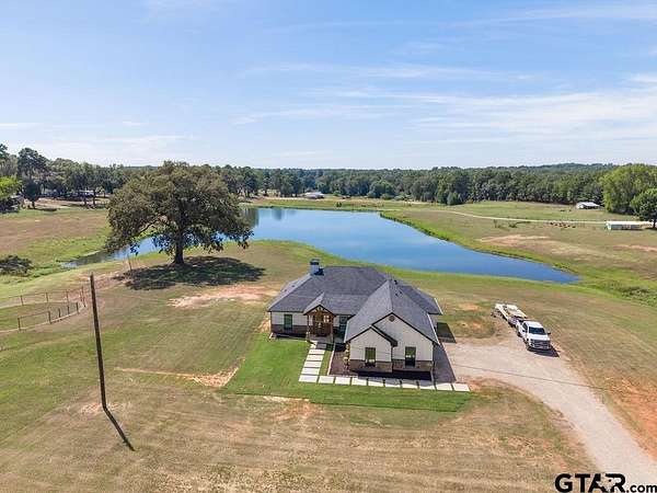 10 Acres of Land with Home for Sale in Troup, Texas