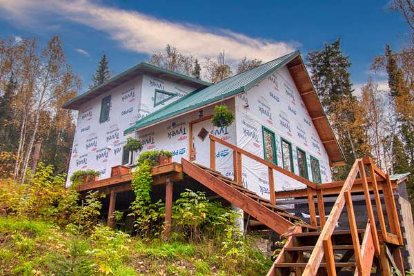 3.73 Acres of Land with Home for Sale in Fairbanks, Alaska