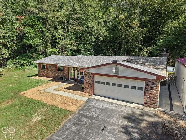 10 Acres of Land with Home for Sale in Martinsville, Indiana