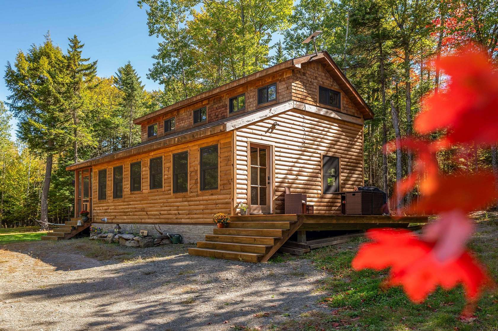 2.6 Acres of Land with Home for Sale in Rockwood, Maine