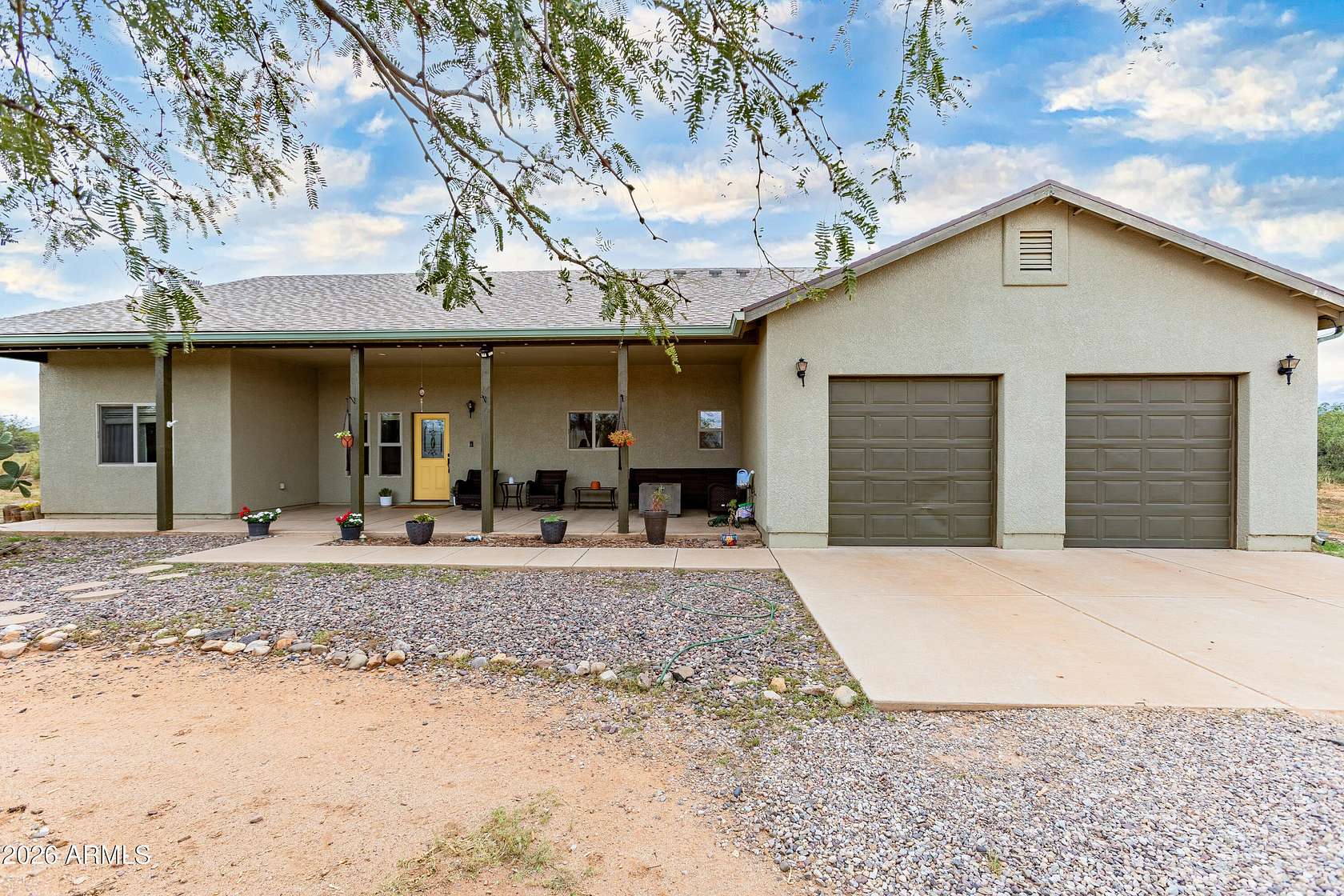4.1 Acres of Land with Home for Sale in Hereford, Arizona