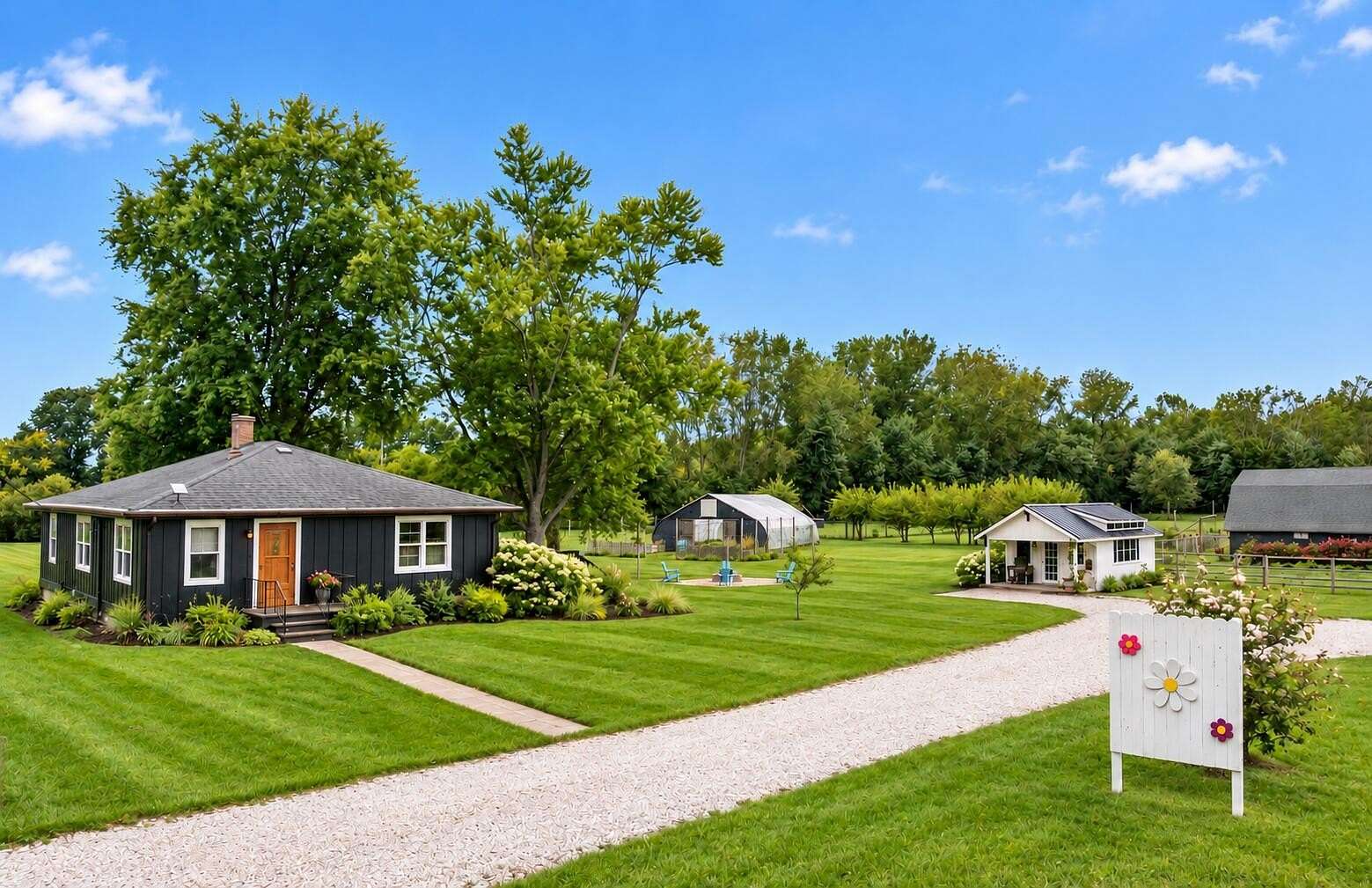 8.34 Acres of Land with Home for Sale in Baroda, Michigan