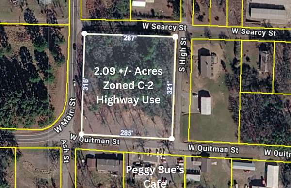 2 Acres of Mixed-Use Land for Sale in Heber Springs, Arkansas