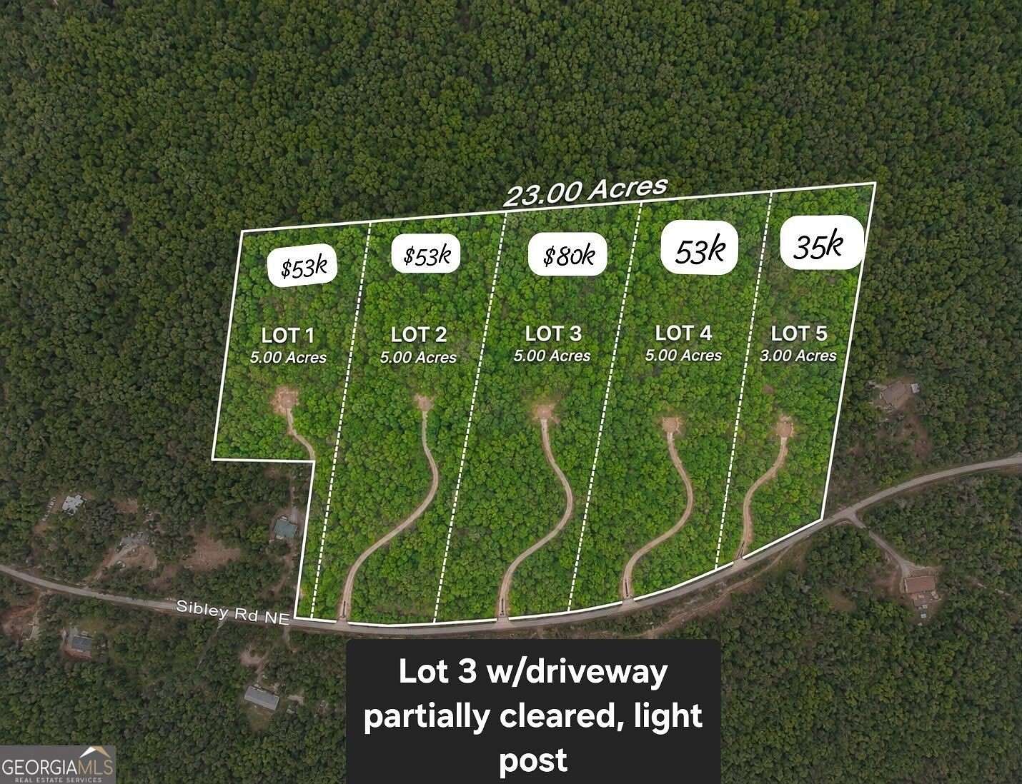 5 Acres of Residential Land for Sale in Milledgeville, Georgia