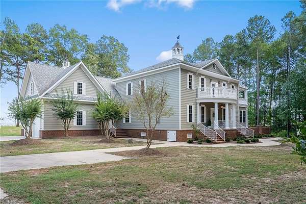 3 Acres of Land with Home for Sale in Smithfield, Virginia